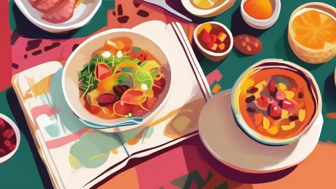 person writing in a food journal with healthy meals on the table