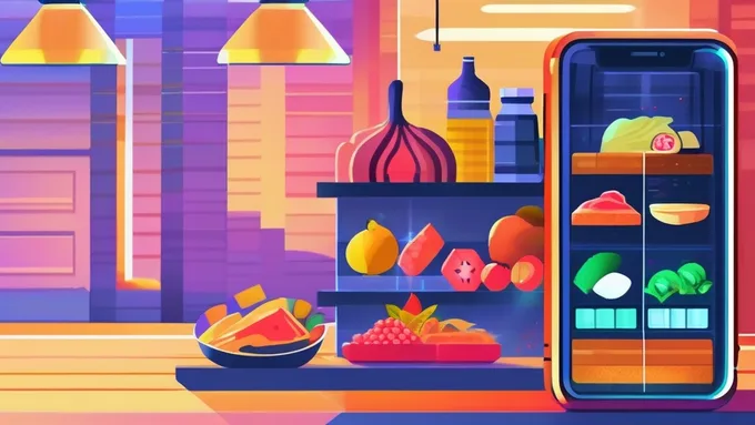 smartphone displaying meal tracking interface with barcode scanner and nutrition breakdown
